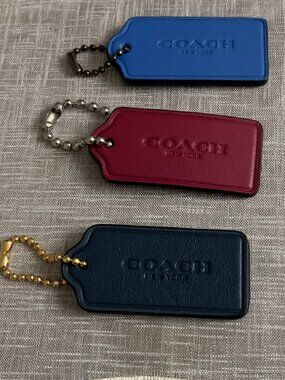 Three Coach Hang Tags